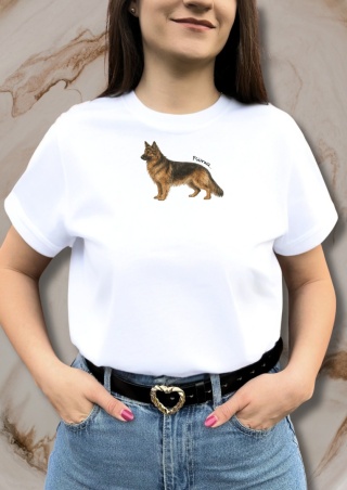 Koszulka z Owczarkiem Niemieckim Psiurwa