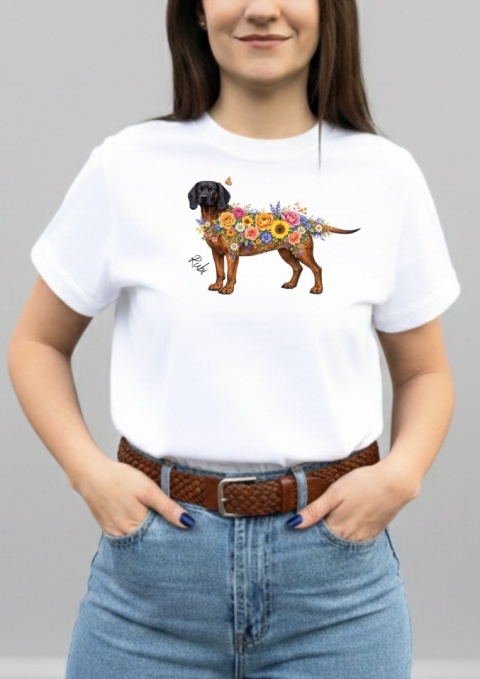 Koszulka z Posokowcem Bawarskim Flowers