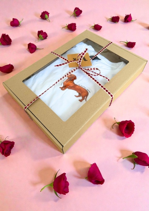 Koszulka z Cavalier King Charles Spaniel Flowers