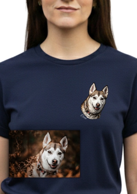 Koszulka z Twoim Psem ze zdjęcia