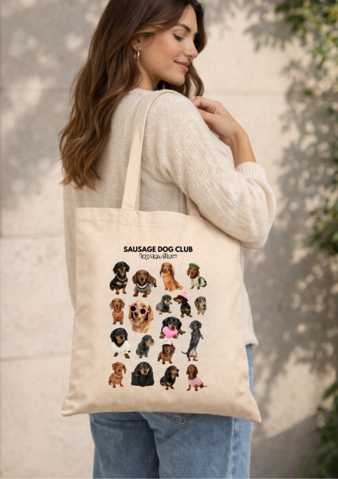 Torba z Jamnikiem DOG CLUB