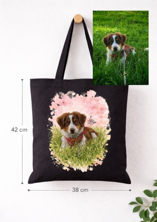 Torba z Twoim Psem ze zdjęcia Dog Art