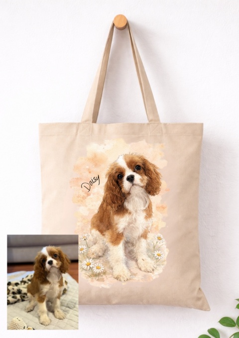 Torba z Twoim Psem ze zdjęcia Dog Art