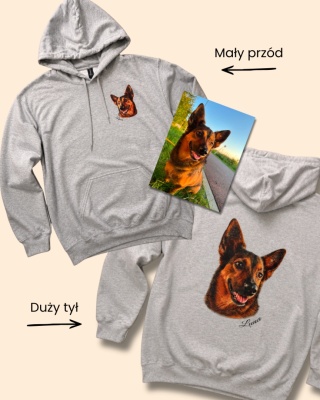Bluza z Twoim Pupilem ze zdjęcia