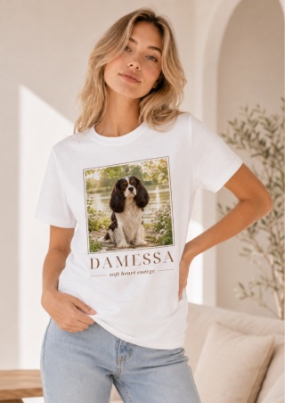 Koszulka z Cavalierem Damska