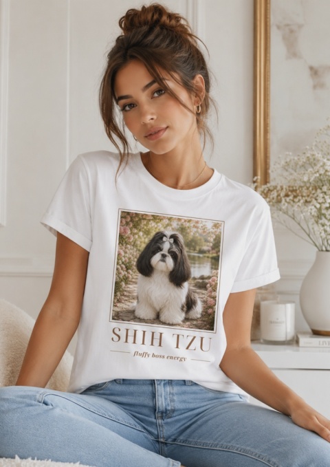 koszulka z shih tzu