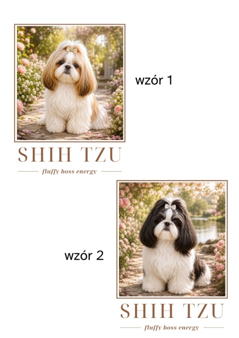 Koszulka z Shih Tzu Damska