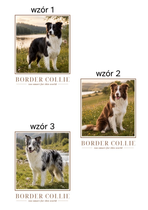 Koszulka z Border Collie Damska