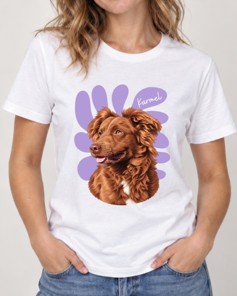 Personalizowana koszulka z Twoim pupilem – PUPIL POP