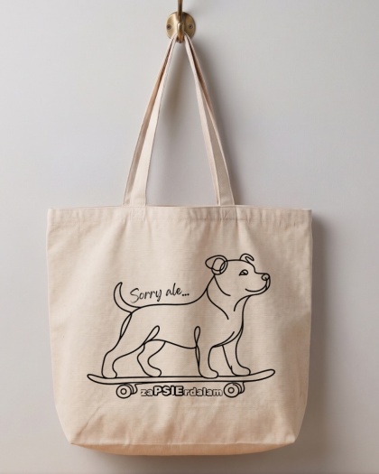 Torba ze Staffikiem Staffordshire Bull Terrier zaPSIErdalam