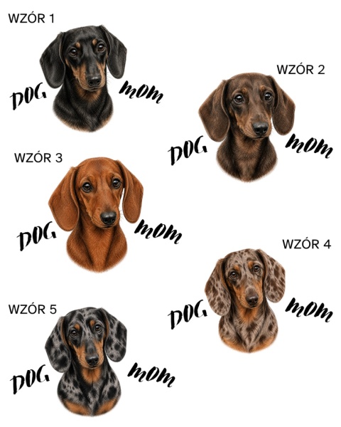 Torba z Jamnikiem DOG MOM