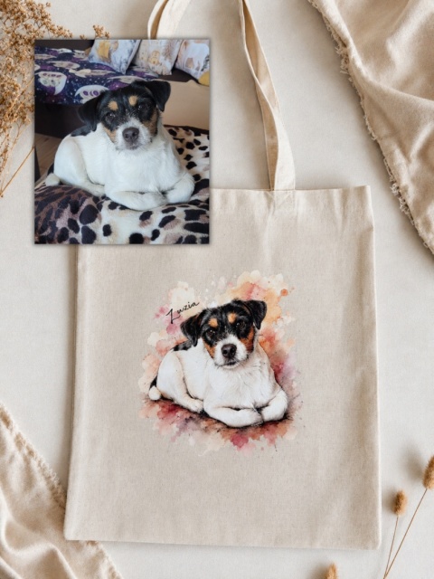 Torba z Twoim Psem ze zdjęcia Dog Art