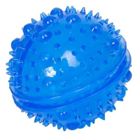 Dingo Zabawka dla psa - Smakowita piłka z kolcami 8cm niebieska Dingo Zabawka dla psa - Smakowita piłka z kolcami 8cm niebieska