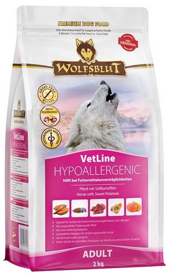Wolfsblut Dog VetLine Hypoallergenic 2kg Wolfsblut Dog VetLine Hypoallergenic 2kg