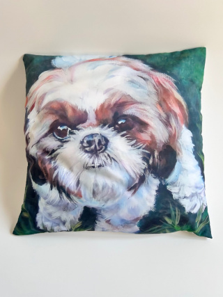 Poszewka na poduszkę z Shih Tzu 1