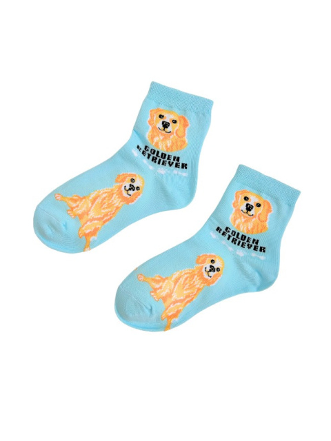 Skarpetki Golden Retriever Dziecięce (błękitne) Skarpetki Golden Retriever Dziecięce (błękitne)