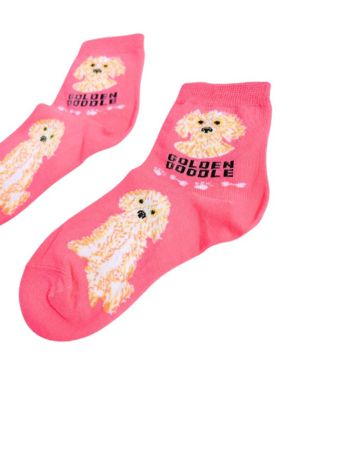 Skarpetki w Goldendoodle Dziecięce (różowe)