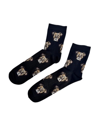 Skarpetki z Bokserem Męskie (czarne)