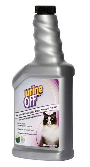 Urine Off Cat & Kitten Formula - do usuwania plam moczu 500ml Urine Off Cat & Kitten Formula - do usuwania plam moczu 500ml