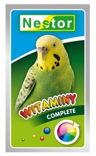 Nestor Witaminy dla małych papug - ogólne Complete Nestor Witaminy dla małych papug - ogólne Complete